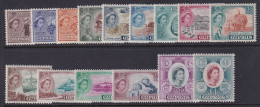 Cyprus, Scott 168-182 (SG 173-187), MLH - Cyprus (...-1960)