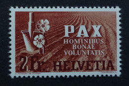 Schweiz 1945 Michel: 456  PAX  2 Fr.   Postfrisch **  MNH  #6427 - Unused Stamps