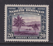 North Borneo, Scott 202 (SG 312), MHR - North Borneo (...-1963)