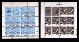 CEPT7621- MALTA 1988- MNH (EUROPA CEPT - TRANSPORTES - COMUNICAÇÕES)_ 2 FM - 1988