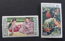 French Polinesie 1958 Napoleon Mi#11 + 12  Yvert#  Postfrisch **  MNH  #6428 - Neufs