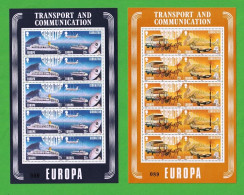 CEPT7622- GIBRALTAR 1988- MNH (EUROPA CEPT - TRANSPORTES - COMUNICAÇÕES)_ 2 FM - 1988