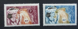 French Polinesie Mi#  Yvert#27 28  Postfrisch **  MNH  #6429-2 - Unused Stamps