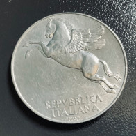 ITALIA - Repubblica 1949 - Moneta 10 LIRE Fronte Pegaso - 10 Lire