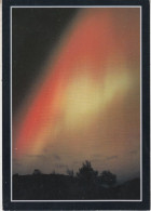 Norway Postcard "Northern Lights In Red" Ca Polarstern Ca Longyearbyen 17.08.2009 (JS167) - Navires & Brise-glace