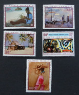 French Polinesie Mi#121 -125     Yvert#  Postfrisch **  MNH  #6429 - Unused Stamps