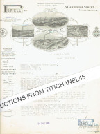 1925 MANCHESTER - MILANO -BICOCCA - SOUTHAMPTON - Letter Of PIRELLI Ltd - Manufacturers Of Motor Tyres, Cycle Tyres... - United Kingdom