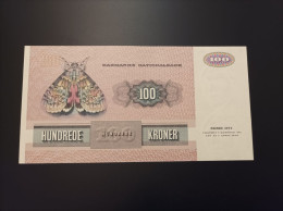 Billete De Dinamarca De 100 Coronas, Año 1972, UNC - Danemark