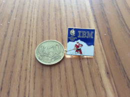 Pin’s "IBM - ALBERTVILLE 92" (jeux Olympiques, Hockey) - Olympic Games