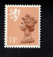 1787028775 1982 SCOTT SMH22 GIBBONS  S53  (XX) POSTFRIS MINT NEVER HINGED   - QUEEN ELIZABETH II - ONE BAND LEFT TYPE 2 - Schotland