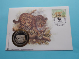 BELIZE Panthera Onca WWF 1986 ( Stamp Belize City 1992 ) Numisbrief ( Zie/See Scans ) Numismatic Cover WWF ! - Altri & Non Classificati