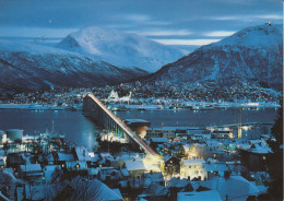 Norway Postcard Tromso Morketiden Ca Polarstern  Arctic '99 Ca Tromso 08.09.1999 (JS167C) - Navires & Brise-glace