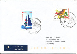 Turkey Cover Sent Air Mail To Germany 19-4-2005 Topic Stamps - Storia Postale