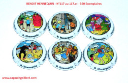 Série De 6 Capsules De Champagne - BENOIT HENNEQUIN N°117 Au 117.e  - 360 Exemplaires - Verzamelingen