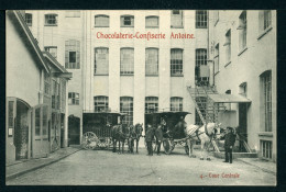 CPA - Carte Postale - Belgique - Chocolaterie Confiserie Antoine - Cour Centrale (CP24289) - Elsene - Ixelles