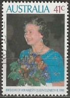 AUSTRALIA 1990 Queen Elizabeth II's Birthday - 41c Queen At Australian Ballet Gala Performance, London, 1988 FU - Gebraucht