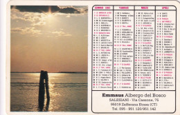 Calendarietto - Ammaus - Albergo Del Bosco Salesiani - Zafferana Etnea - Catania - Anno 1983 - Petit Format : 1981-90