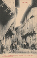 FRANCE. Belle Cpa De Castelnau De Montmirail. Une Vieille Rue. TB Animation. Editeur  Labouche Frères. Petit Prix - Castelnau De Montmirail