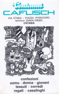 Calendarietto - Centanni Caflisch - Catania - Anno 1978 - Petit Format : 1971-80