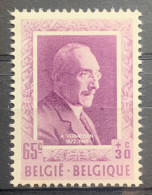 België, 1952, 892-V, Postfris **, OBP 32€ - 1931-1960