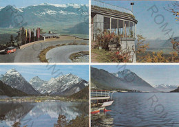 CARTOLINA  B15 PERTISAU-ACHENSEE M.940,TIROLO,AUSTRIA-KANZELKEHRE M.900-NEVE ACHENSEESTRASSE-NON VIAGGIATA - Pertisau