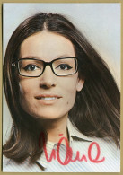 Nana Mouskouri - Greek Singer - Nice Signed Photo - COA - Cantanti E Musicisti