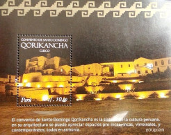 Peru 2013, Qorikancha Inca Temple, MNH S/S - Pérou