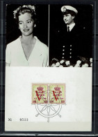 België - 1959 - PR131/32 - Herdenkingskaart / Carte Souvenir - Paola - Albert - Emission Privée - Privat- Und Lokalpost [PR & LO]