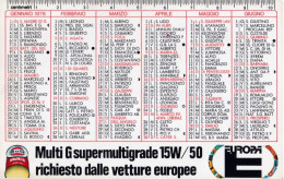 Calendarietto - Gult - Multi G  Europa - Anno 1978 - Tamaño Pequeño : 1971-80