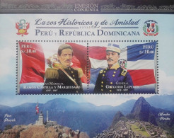 Peru 2018, Friendship With Dominican Republic, MNH S/S - Pérou