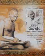 Peru 2020, 150th Birth Anniversary Of Mahatma Gandhi, MHH S/S - Pérou