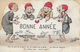 Algérie )  Illustrateur Chagny - Bonne Année - Avic La Joie Et La Santé, Vic Du Soleil Et La Gaieté ..... - Kinderen