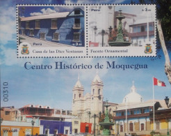 Peru 2020, Moquegua Historical Centre, MNH S/S - Pérou