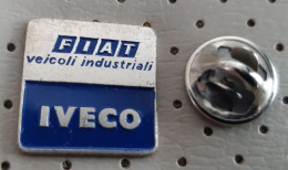 FIAT IVECO Car Logo Italy Vintage Pin Badge Size 17x17mm - Fiat