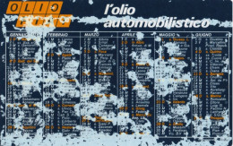 Calendarietto - Olio Fiat - Anno 1978 - Petit Format : 1971-80