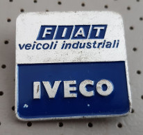 FIAT IVECO  Car Logo  Italy Vintage Pin Badge Size 27x27mm - Fiat