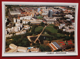 CPM - Le Val D'Oise à Vol D'Oiseau - Cergy Pontoise 95000 - Vue Aérienne Sur La Préfecture - Cergy Pontoise