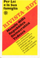 Calendarietto - Rivista Della Rdt - Anno 1978 - Klein Formaat: 1971-80