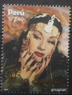 Peru 2022, 100th Birth Anniversary Of Yma Súmac, MNH Single Stamp - Pérou