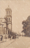 Real Photo Atrio De Catedral Puebla  Tramway Tram - Mexico