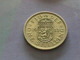 Münze Münzen Umlaufmünze Großbritannien 1 Shilling 1953 Schottisches Wappen - I. 1 Shilling
