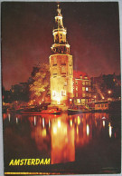 HOLLAND NETHERLANDS AMSTERDAM MONTELBAAN TOWER POSTCARD CARTOLINA ANSICHTSKARTE CARTE POSTALE POSTKARTE - Amsterdam