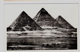 Giza Cairo The Pyramides 3 Postcards - Guiza