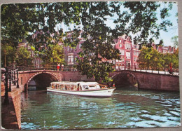 HOLLAND NETHERLANDS AMSTERDAM CANAL BRIDGE KARTE CARD POSTCARD CARTOLINA ANSICHTSKARTE CARTE POSTALE POSTKARTE - Amsterdam
