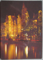 HOLLAND NETHERLANDS AMSTERDAM KEIZERSGRACHT OLD HOUSES CARD POSTCARD CARTOLINA ANSICHTSKARTE CARTE POSTALE POSTKARTE - Amsterdam