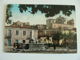 MOLITERNO   POTENZA    BASILICATA   VIAGGIATA    COME DA FOTO ACQUERELLATA - Potenza