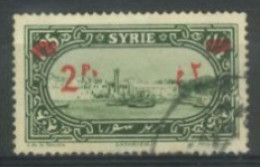 SYRIA - 1926, LATAKIEH STAMP OF 1925 SURCH, SG # 223, USED. - Syrie