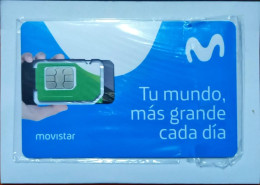 Movistar Gsm Original Pochette Chip Sim Phone Card - Sammlungen