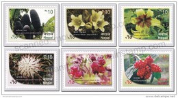 Nepal 2015 (8) Blumen Flowers Fleurs Fiori MNH ** - Nepal