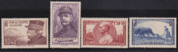 France  .  Y&T   .  454/457   .     *       .     Neuf Avec Gomme - Unused Stamps